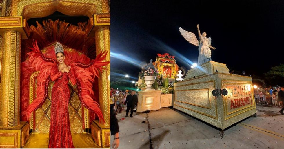 Ariane I deslumbró en el inicio del Carnaval cruceño 2025