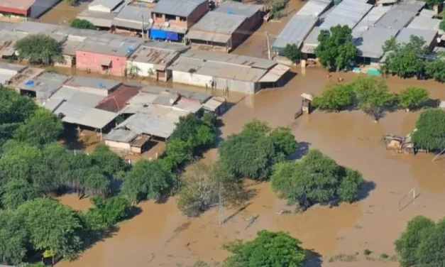 Desborde del río Pilcomayo anegó a 46 comunidades en Tarija
