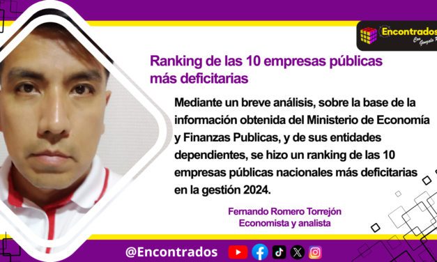 Ranking de las 10 empresas públicas más deficitarias