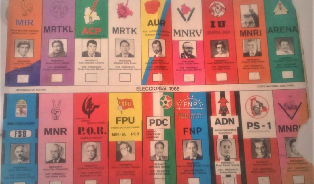 Desde 1997 no se habían presentado tal cantidad de partidos a una elección general