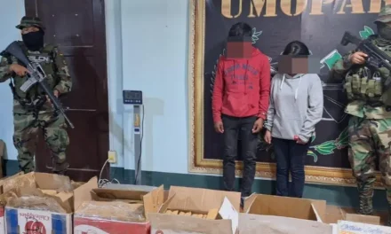 Incautan 168 paquetes de marihuana en bus interdepartamental