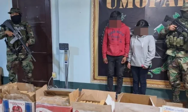 Incautan 168 paquetes de marihuana en bus interdepartamental