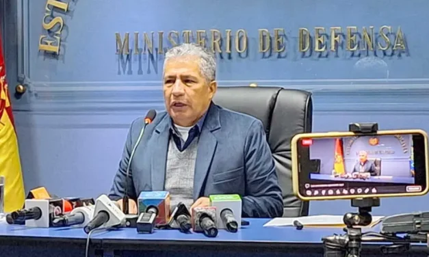Ministro de Defensa admite que en el país “no tenemos gas”