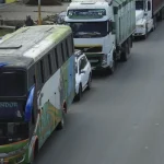 Solo el 35% de buses opera por falta de diésel