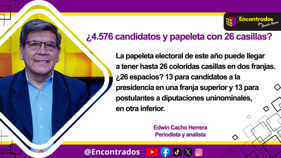 ¿4.576 candidatos y papeleta con 26 casillas?