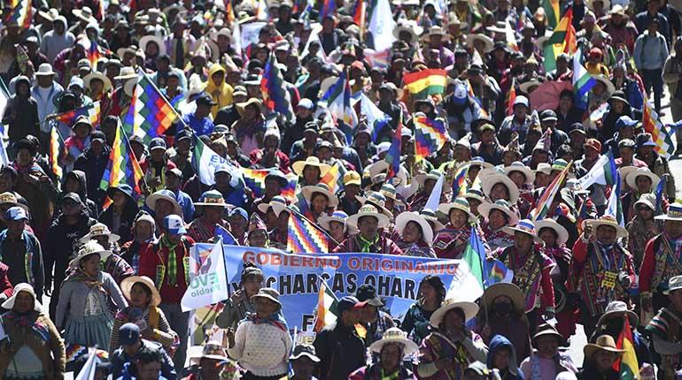 Evistas preparan marcha a La Paz; el Gobierno denuncia un plan de desestabilización
