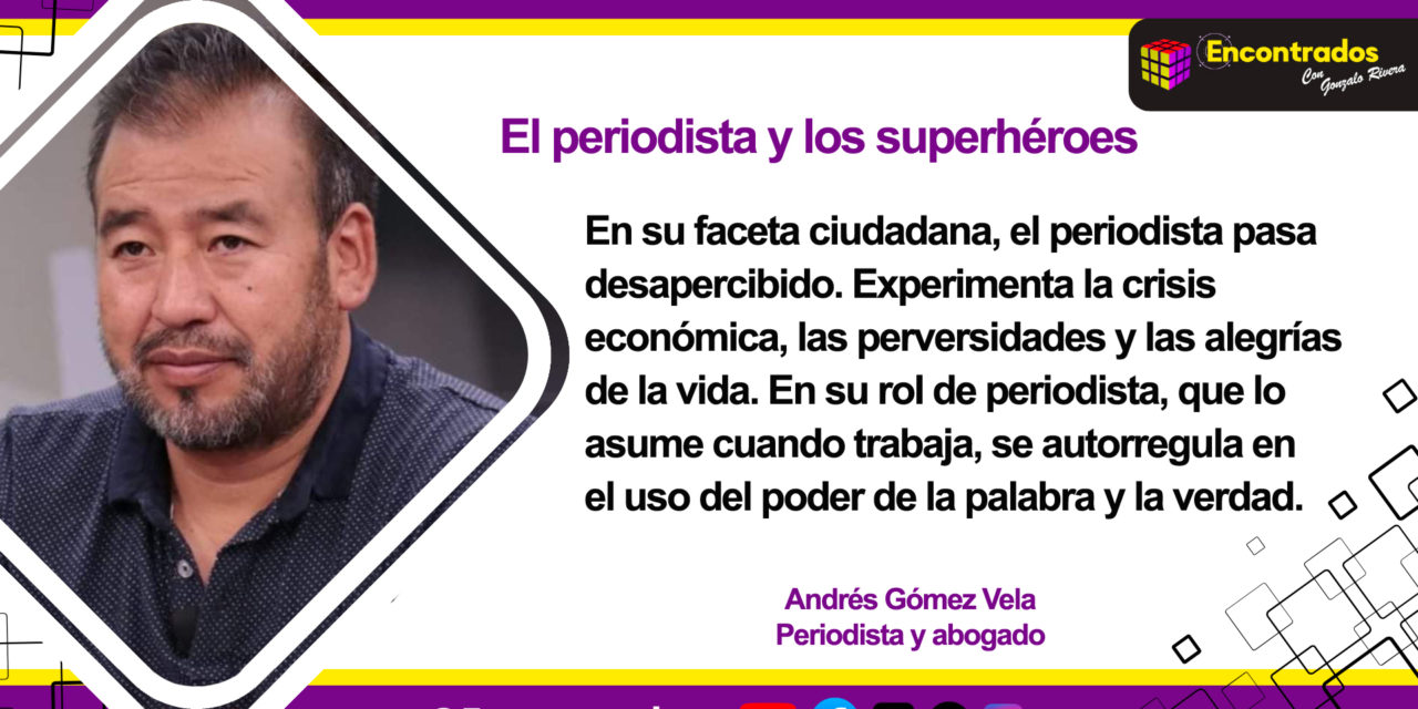 El periodista y los superhéroes