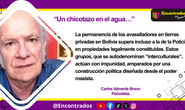 “Un chicotazo en el agua…”