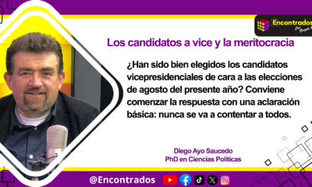 Los candidatos a vice y la meritocracia