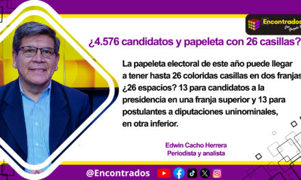 ¿4.576 candidatos y papeleta con 26 casillas?