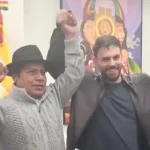 Eduardo Del Castillo y Milán Berna, de la Csutcb, son presentados como binomio del MAS