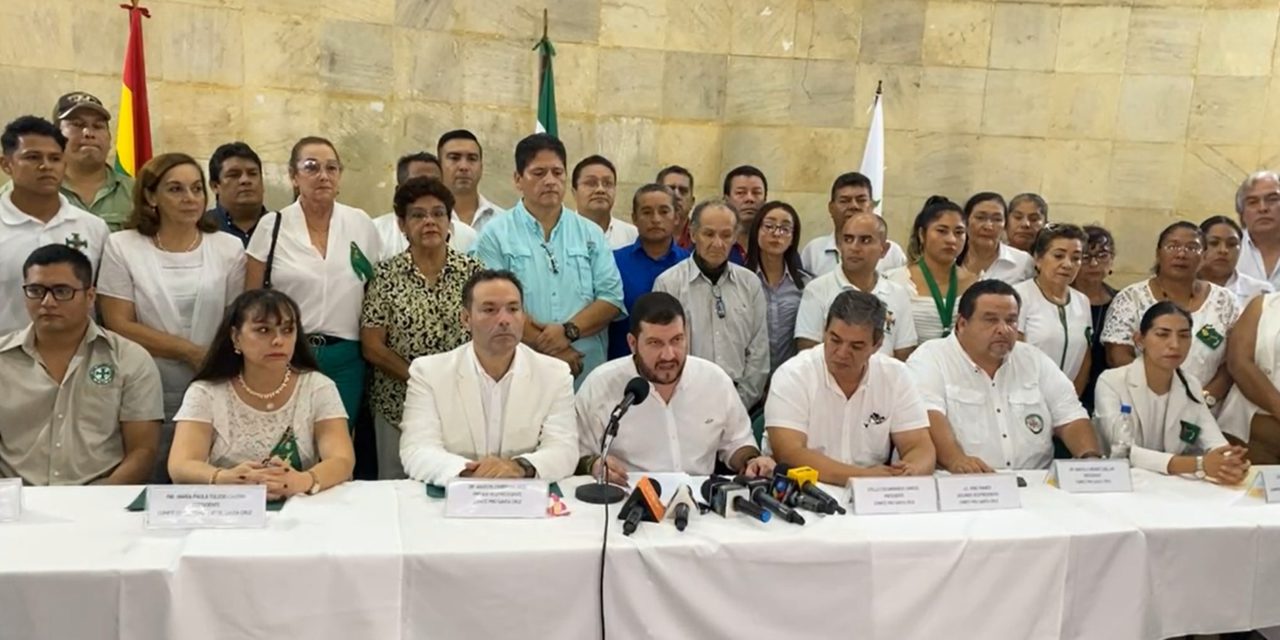 Asamblea de la Cruceñidad convocará a una cumbre nacional con los candidatos de la oposición