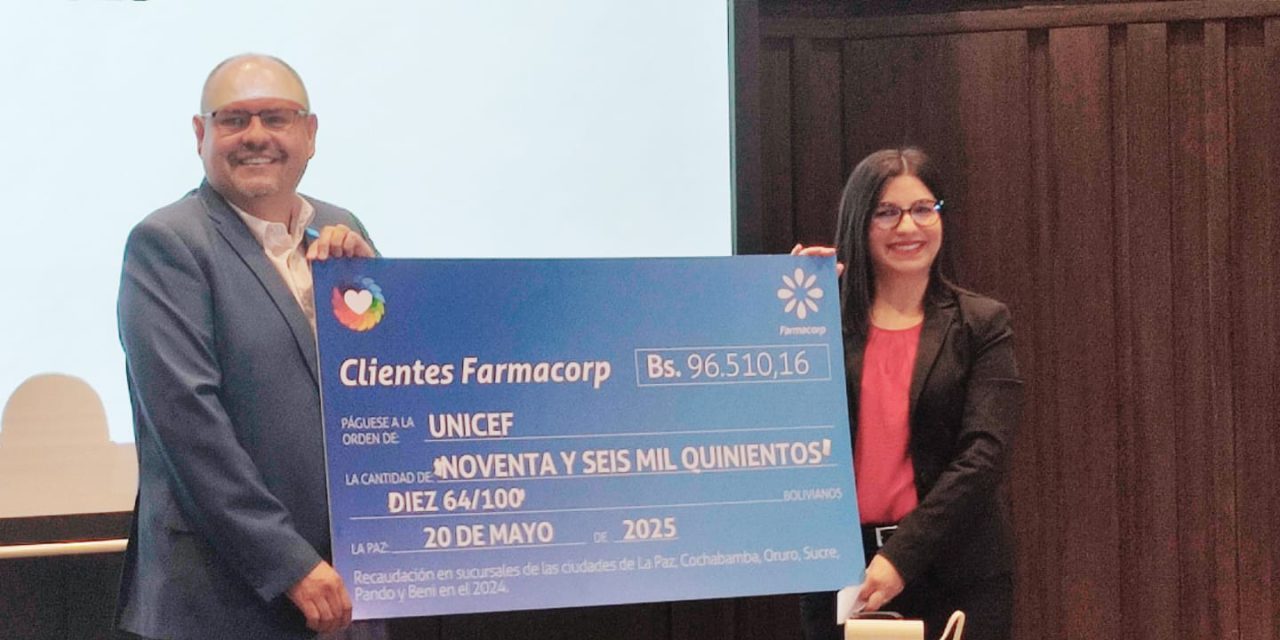 Farmacorp entrega donación a UNICEF y anuncia apoyo al Hogar San Ramón en 2025