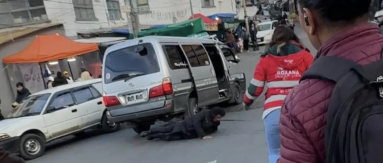 Alcaldía denuncia control ilegal tras atropello en La Paz
