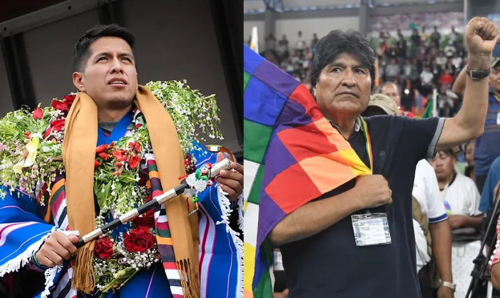 Evo Morales pide reflexionar a Andrónico Rodríguez: “Todavía tienes tiempo para reaccionar y estar con tu pueblo”