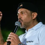 “Falta poco, falta poco”, afirma Camacho al llegar a su audiencia de pedido de libertad