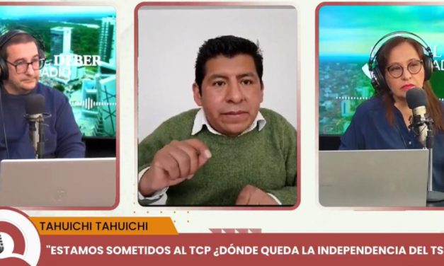 Vocal Tahuichi advierte que el proceso electoral está «al borde de la criminalidad» y TSE pide medidas a la CIDH