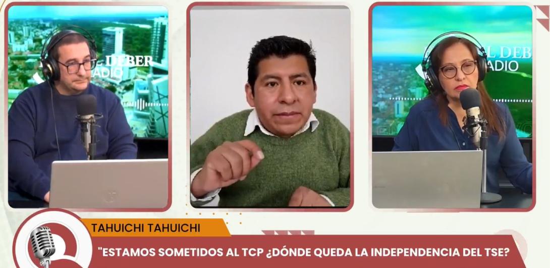 Vocal Tahuichi advierte que el proceso electoral está «al borde de la criminalidad» y TSE pide medidas a la CIDH