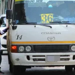 Solo el 40% del transporte urbano está operativo
