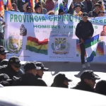 Máxima tensión en La Paz ante la marcha de los evistas, que pretenden llegar este viernes al TSE