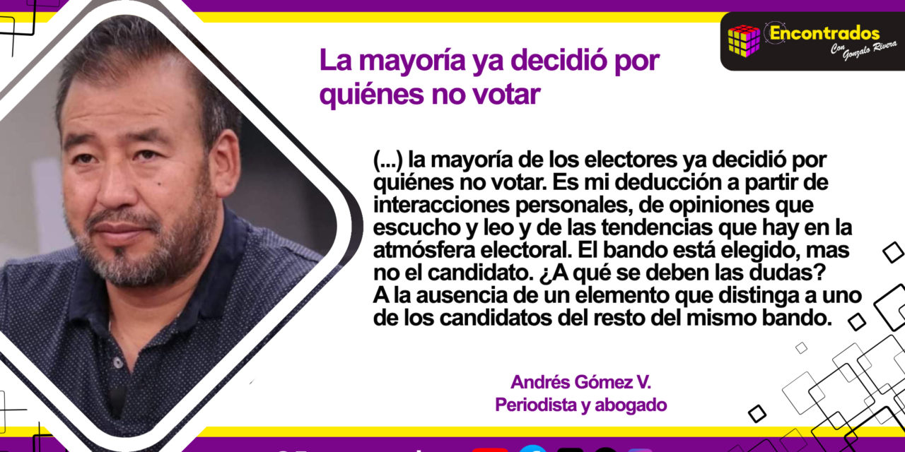 La mayoría ya decidió por quiénes no votar