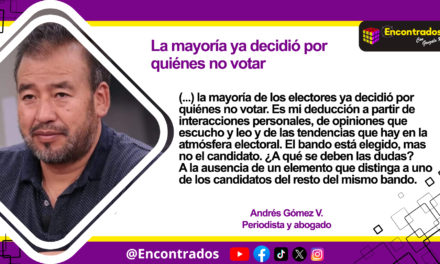 La mayoría ya decidió por quiénes no votar