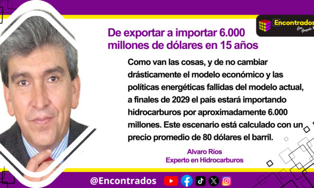 De exportar a importar 6.000 millones de dólares en 15 años