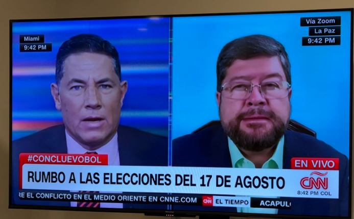 Samuel Doria Medina en CNN: “Arce quita a Bolivia la comida y los combustibles; Evo, la democracia”