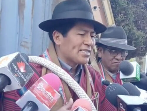 Ponchos Rojos anuncian cerco a La Paz hasta la renuncia del presidente Luis Arce