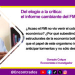 Del elogio a la crítica: el informe cambiante del FMI