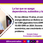 La luz que se apaga: dependencia, subsidios y tarifazos