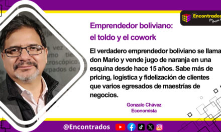 Emprendedor boliviano: el toldo y el cowork