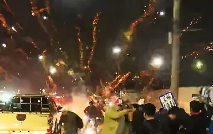 Se registran enfrentamientos en la casa de campaña del MAS que inauguró Del Castillo en Santa Cruz 
