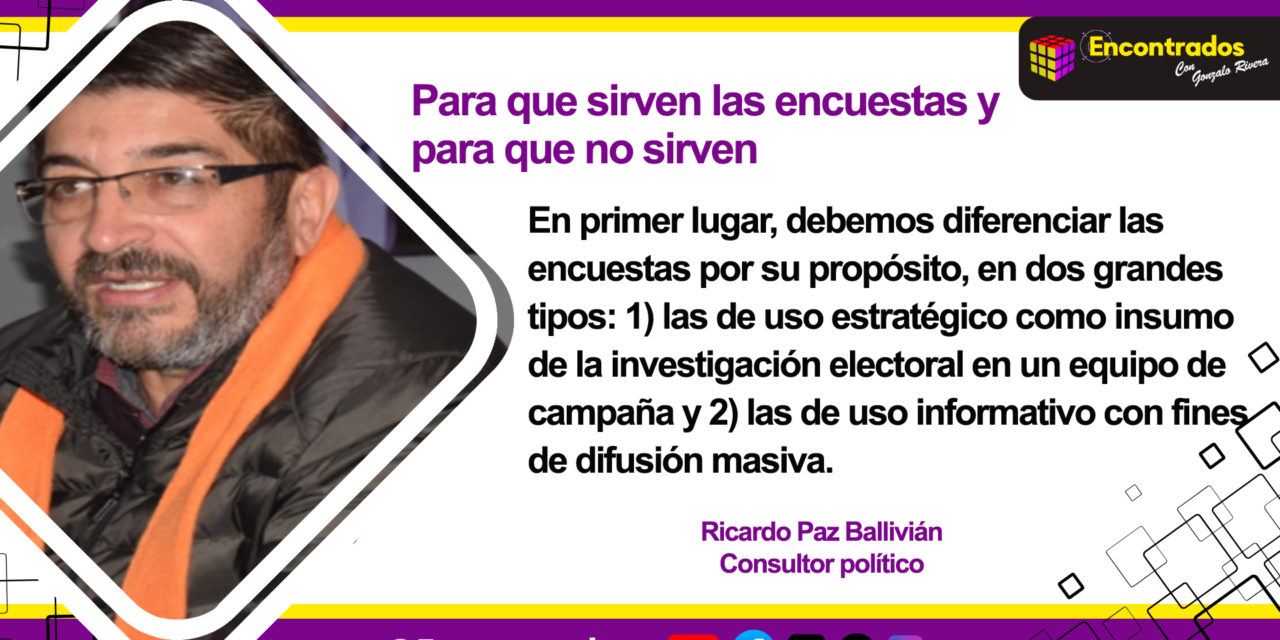 Para que sirven las encuestas y para que no sirven