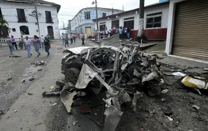 Escalada de atentados con explosivos en Colombia dejan al menos un muerto