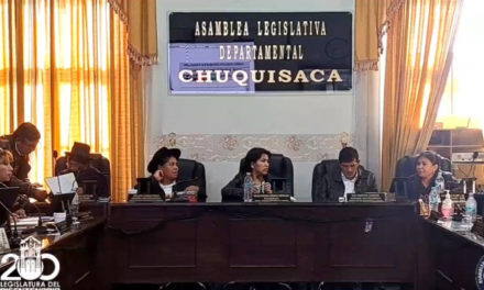 Tras incidentes, la ALD de Chuquisaca fracasa en elección de gobernador suplente
