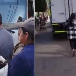 Empujones y gritos por aceite: Varias personas exigían que camión mayorista les venda este insumo por unidad