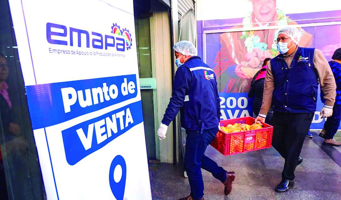 Emapa opera con déficit y acumula Bs 849,4 millones en pérdidas en 18 años