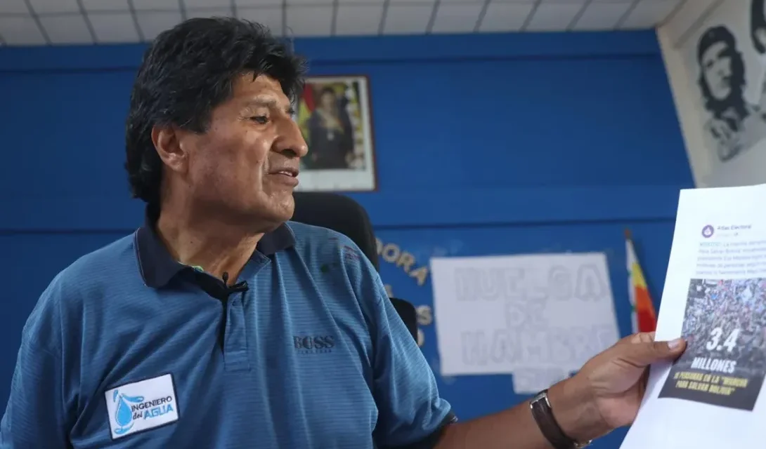 Gobierno formaliza denuncia contra Evo Morales y Sussette Rodríguez por 8 delitos