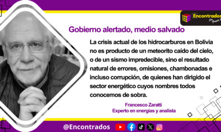 Gobierno alertado, medio salvado