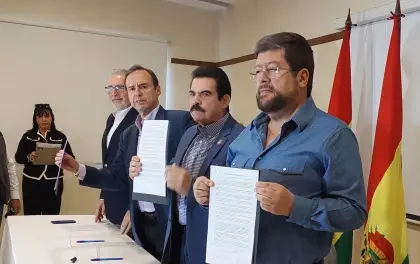 Manfred, Samuel y Tuto rechazan la “subversión del orden democrático”, urgen un encuentro con el TSE y “un crédito limitado” para combustibles