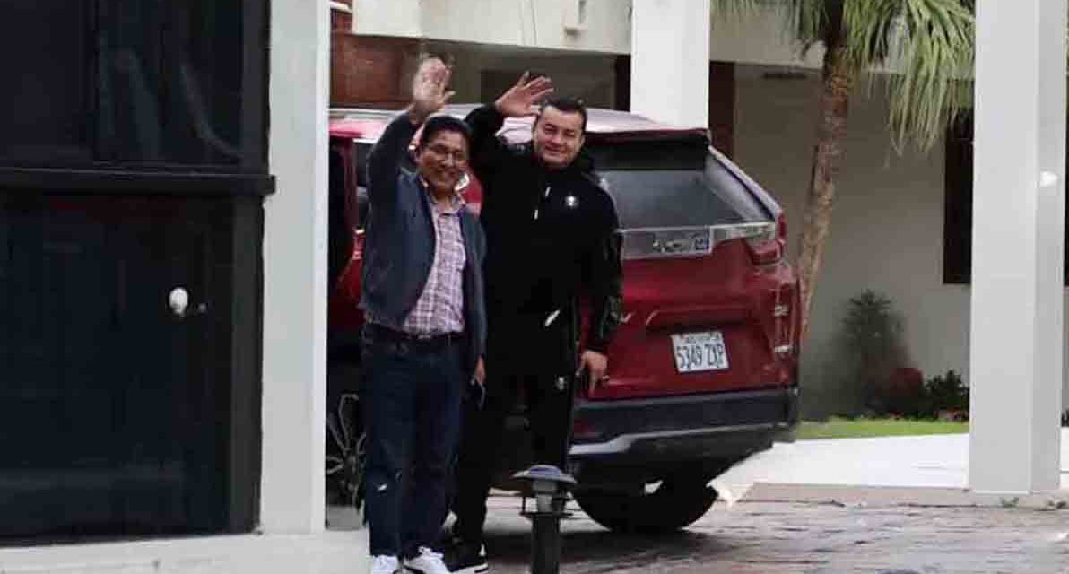 ¿Qué acordaron? Andrónico y Félix Patzi abandonan la casa de Jhonny Fernández