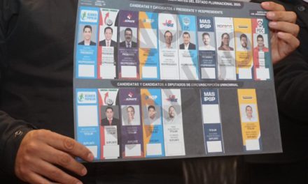 Empresa chuquisaqueña imprime papeletas para elecciones