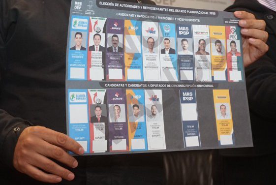 Empresa chuquisaqueña imprime papeletas para elecciones
