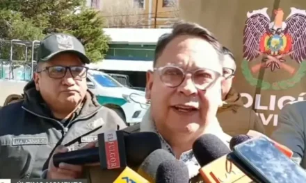 Operativo policial en Llallagua deja 5 aprehendidos; uno de ellos, un francotirador