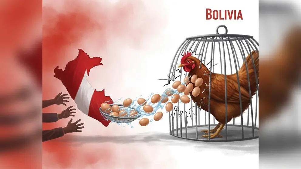 Huevo boliviano, el más barato de la región, rompe fronteras por vías clandestinas