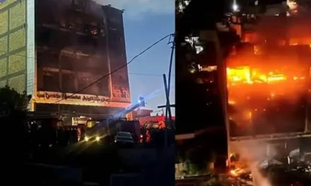 Más de 60 muertos tras incendio en centro comercial iraquí