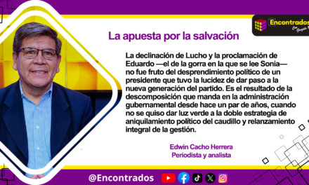 La apuesta por la salvación