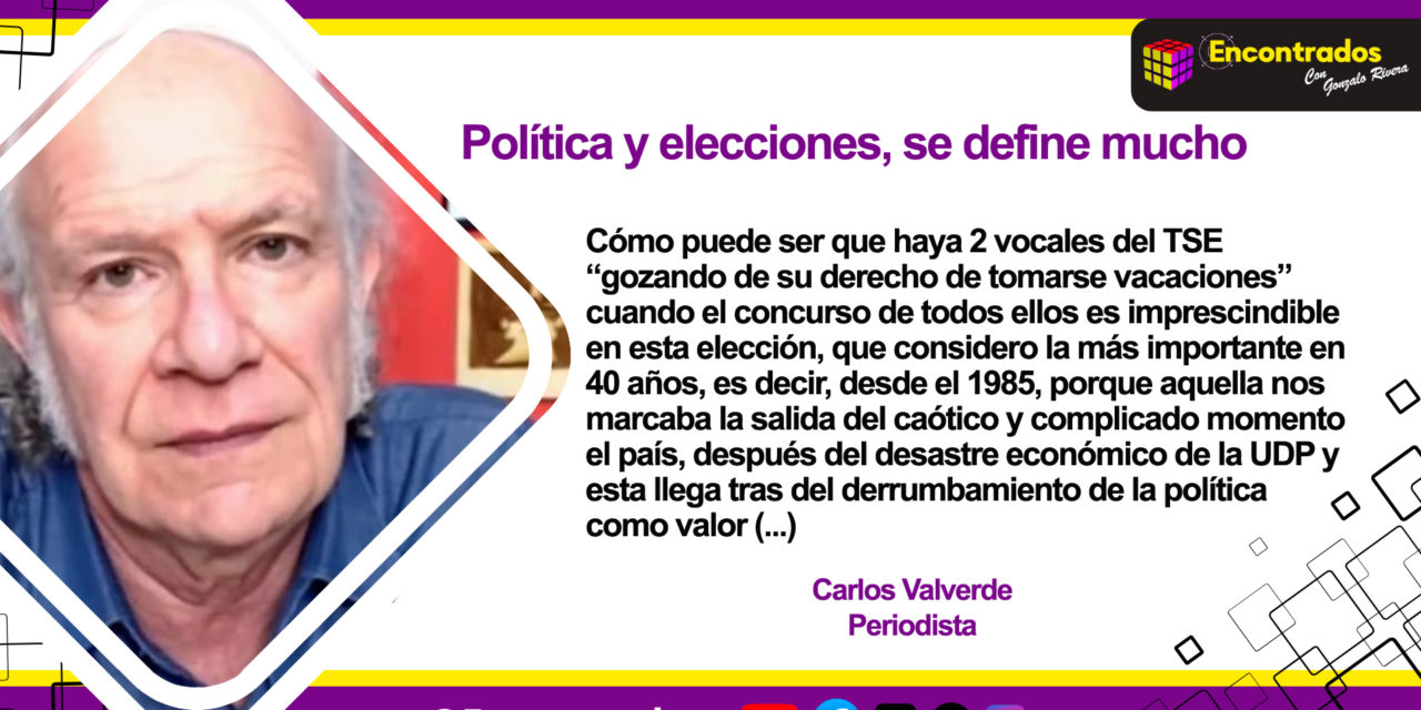 Política y elecciones, se define mucho