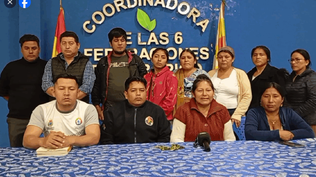 Evistas vuelven a amenazar a vocales del TSE para exigir aval para la candidatura de Evo y anuncian ampliado para definir la «lucha en las calles»